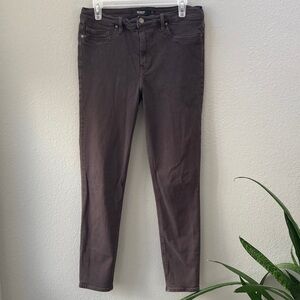 Hudson Jeans Women's Dark Gray/Brown Skinny Jegging Jeans 31
